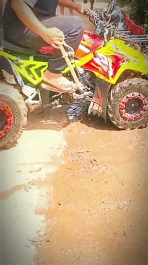 .........Farmer Fixes Village Road with the Smallest Tractor! 🚜💪 | #Shorts #VillageLife #MiniTractor