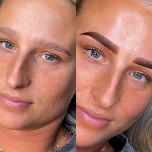 POWDER BROWS - Powder Brows is een semi-permanente make-up techniek die 1,5 tot 2 jaar blijft zitten. Zo wordt jij iedere ochtend wakker met mooie wenkbrauwen! 😍 | BROW STUDIO