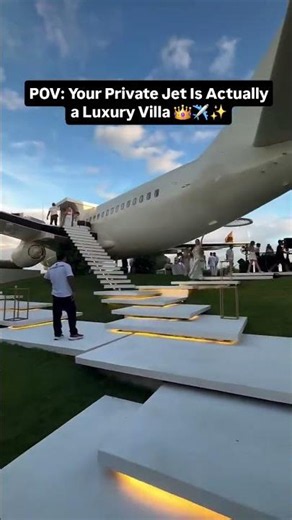 Inside Bali’s Boeing 737 Luxury Villa ✈️ Most Unique Private Jet Stay 👑 Elizaveta V