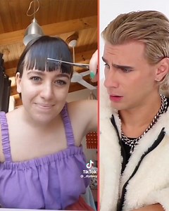 1.4M views · 4.1K reactions | YOLO? I Think No! #reels #microbangs #bangs #diybangs #bradmondo #fringe | Brad Mondo | Facebook