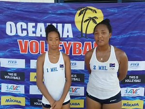 18K views · 304 reactions | Micro Games Beach Volleyball womens Final 3pm Palau v Marshall Islands | Oceania Volleyball | Facebook