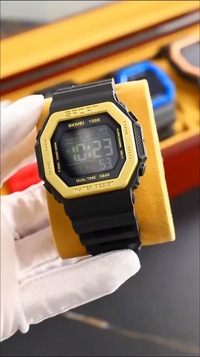 Just found this amazing item on AliExpress. Check it out! USD 9.79 47% SKMEI 1988 Digital Sports Watch for Men LED Display Military Countdown Wristwatches Waterproof Mens Alarm Clock Reloj Hombre https://s.click.aliexpress.com/e/_okFDZWl | Luxury Watches