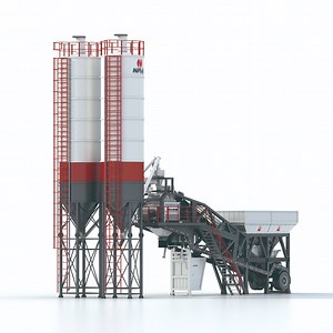 [Hot Item] Hzs75A Mini Mobile Concrete Batch Plant for Sale