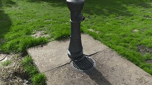 Fire Hydrant Sitting On Sidewalk Next Stock Footage Video (100% Royalty-free) 3997441289 | Shutterstock