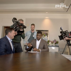118K views · 9.5K reactions | "The PFL is a special organization that puts fighters 헙헜헥헦헧" - Francis N'Gannou Go behind the scenes on the biggest MMA signing in history | PFL MMA | Facebook