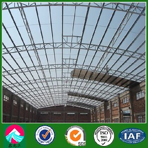 [Hot Item] Roof Truss Sructural Steel Logistic Warehouse with Brick Wall (XGZ-SSW 306)