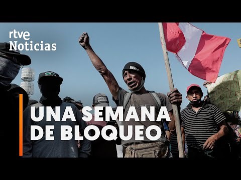 PERÚ decreta el ESTADO de EMERGENCIA en LIMA por la HUELGA de TRANSPORTISTAS | RTVE Noticias