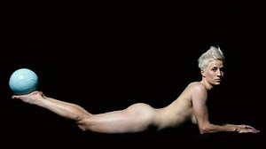 Megan Rapinoe loses the cleats