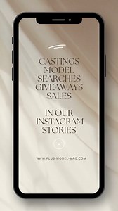 Castings, Fashion Deals, Model Searches & much more in our #InstagramStories #plusmmodelmag | Plus Model Magazine