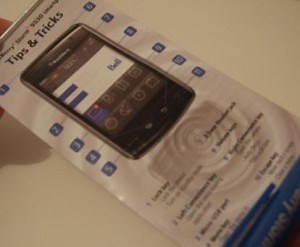 Bell BlackBerry Storm Tips & Tricks Pen??