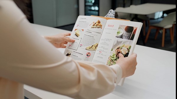 UPERGO Cookbook Stand for Kitchen Counter, Cookbook Holder with Measurement Conversion Chart, Adjustable and Foldable iPad Tablet Recipe Book Holder, VD-6W