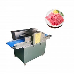 [Hot Item] Commercial Chicken Breast Slicing Machine Horizontal Cutter Machine Meat Slicer Cutting Machine