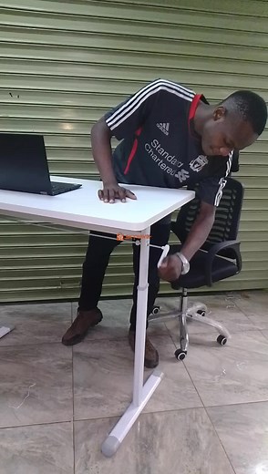 1.2m Height Adjustable Ergonomic Standing Desk Manual. #foryou #viral ...