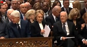 Bush Funeral - the letters