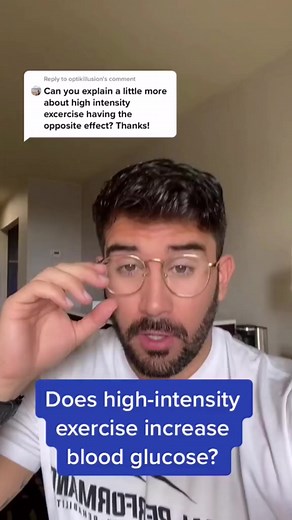 Does High-intensity Exercise Increase Blood Glucose? #bloodsugar #insulin #diabetes #type2diabetes | Diabetes Health Care