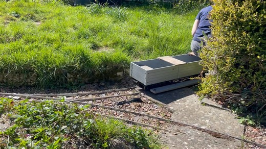 The first Ruby out for a spin | Maxitrak garden railway