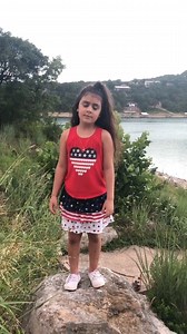 HAPPY BIRTHDAY, AMERICA! Jena Caldwell of Leander, Texas turned 8 years old on the 3rd of July, and she celebrated with this awesome rendition of "The Star-Spangled Banner!" Share your 4th of July photos here: cbsaustin.com/chimein | CBS Austin