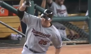 ⚾️On August 15, 2011 Minnesota’s Jim Thome becomes the 8th player to reach the 600 career home runs plateau when he hits a 2-run homer in the 6th (599), followed by a 3-run blast an inning later off Detroit's Daniel Schlereth. Needing fewer at-bats to reach 600 than anyone except for Babe Ruth, the 40-year-old Twins slugger accomplishes the feat in his 8,167th at-bat, compared to the Bambino's 6,921. It was summed up well by Thome's teammate Michael Cuddyer, who said, "It's hitting 20 home runs 