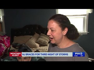 NJ communities continue cleanup as wild weather continues