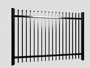 [Hot Item] 6 FT Tall Durable Fence Forged Steel Fence Parts