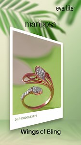 58K views · 214 reactions | Flutter in delight and spread Dhanteras sparkle wearing Everlite’s Mariposa Collection. Explore the collection: https://everlite.com/products/category/mariposa-collection [Everlite, Lightweight jewelry, Mariposa Collection, Everyday Jewellery, Gold Jewellery, Diamond Jewellery, Fine Jewellery, Modern, Minimalist] #Everlite #EverliteBySenco #MariposaCollection #Dhanteras2024 | Everlite by Senco | Facebook