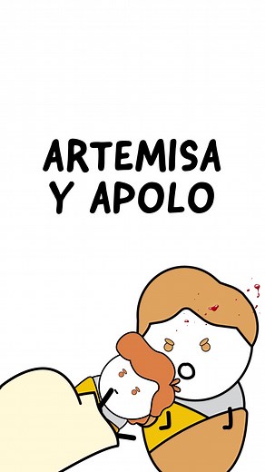 Chismes mitológicos griegos: Artemisa ayudó a parir a su hermano Apolo #mitologia #mito #parati #foryou