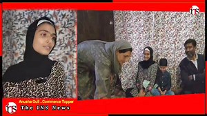 66K views · 673 reactions | Class 12th Commerce Topper | Anusha Gull from Zakura | The INS News | Facebook