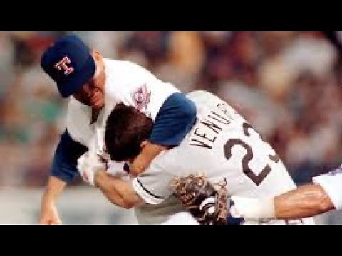 Nolan Ryan and Robin Ventura fight!🔥