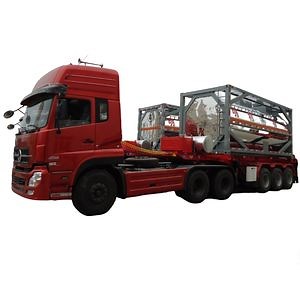 [Hot Item] 20feet ISO Chemical Tank Container for Storage Transport Ammonia Water, Hydrochloric Acid, Phosphoric Acid, Hydrogen Peroxide, Caustic Soda 20kl Lined PE