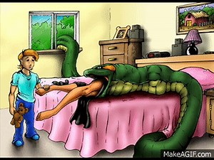 bed snake on Make a GIF