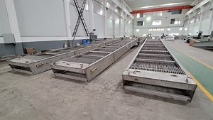 [Hot Item] Rotary Bar Screen Dewatering Machine Circulating Rake Teeth Cleaning Machine Stainless Steel Nylon Mechanical Grating Dewatering Machine