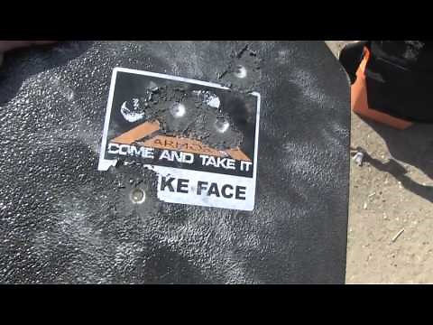 AR500 Level 3 CATI body armor test