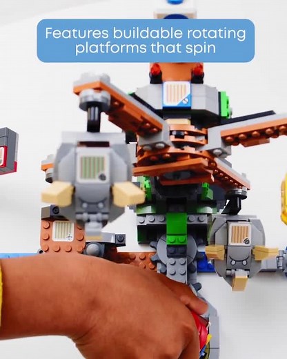 40K views · 484 reactions | Get ready for Reznor-spinning, Grrrol-seesawing, Blue-Toad-rescuing action with the Reznor Knockdown Expansion Set! | LEGO | Facebook