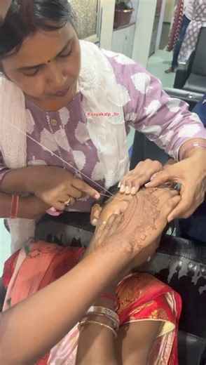 #eyebrow #Threading #thread #threadingspecialist #threadlift #threadingservices #Threads #threadingeyebrows #threadingbrows #eyebrowtutorial | kaya_kalp_ladies_beauty_parlor