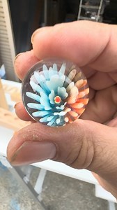 Relaxing spinning marbles with big flowers☆☆Wooden wave continuous spinning course☆☆#marblerun | Marble gumi