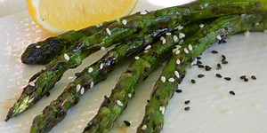 Grilled Asian Asparagus