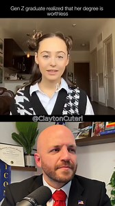68K views · 5.3K reactions | Are College Degrees Worthless? | Clayton Cuteri | Facebook