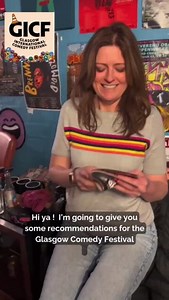 The amazing Susan Riddell of @materialgirlcomedy gives her Glasgow International Comedy Festival recommendations @tamsynkelly @ralphbrowncomedy @katethehammer. @glasgowcomedy | The Stand Comedy Club, Glasgow | Facebook