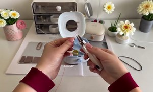 2026 New Magnetic Sewing Tool Kit Adults and Beginners, Big Eye Stainless Steel Sewing Needles Kit for Hand with Needle Threader and Seam Ripper(White)