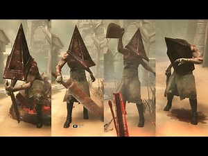 Dead By Daylight - All Executioner Killer Animations (Pyramid Head)