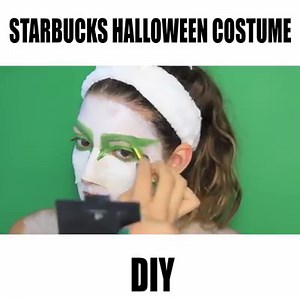 DIY Starbucks Halloween Costume! 💚☕️ | Rclbeauty101