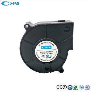 [Hot Item] 7530 Blower High air volume low noise printer DC Blower Fan