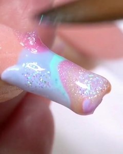 1.6K views | Absolutely love this fluid color blocking by YN Mentor @mjay_delacruz | Young Nails United Kingdom | Facebook