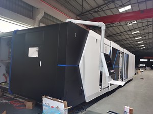 [Hot Item] 4020 Exchange Table with Enclosure CNC Machinery Fiber Laser Cutting Machine