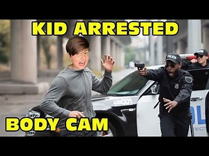 Kid Gets Arrested On Police Body Cam - Resisting And Assaulting Police!