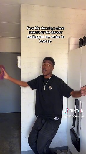 Dancing Naked in Front of Shower POV