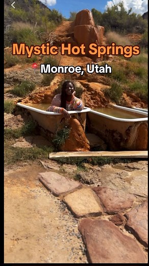 2.8K views · 45 reactions | The Mystic Hot Springs In Utah Are A Must Visit! ⛰️ #mystichotsprings #mystichotspringsutah #hotsprings #utah #utahgram #utahtravels #utahrocks #utahmountains #utahlife #visitutah #thingstodoinutah #monroeutah #travel #travelinspiration #travelinfluencer #travelblogger #travelinfluencers #instatravel #traveladdict #uniquetravel Visit Utah Mystic Hot Springs | Blogionista Travels | Facebook