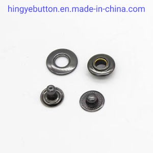 [Hot Item] Metal Button Brass Metal Snap Popper Studs Italian Style Metal Popper Studs Button for Garment Accessories