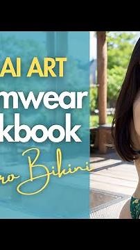 [4K] Swimsuit (Micro Bikini) Collection [AI ART Lookbook]