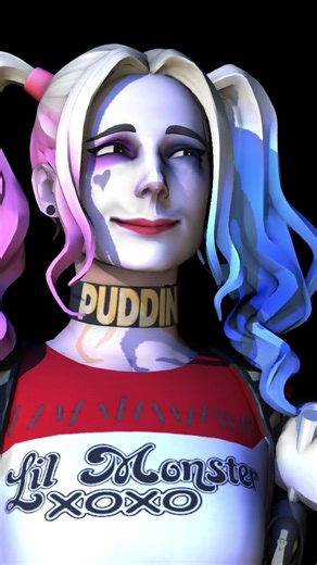 Harley Quinn 3D Animation Voiced By Me. Model testing